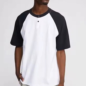Ropa informal de la más alta calidad de secado rápido camisetas personalizadas para hombres ajuste Regular 220gsm cuello redondo ropa de calle de talla grande Camisa lisa de lona - Product Image 4