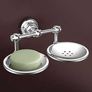 Porte-savon mural en laiton noir mat, design métallique élégant, style de salle de bain moderne, disponible à prix de gros - Product Image 6