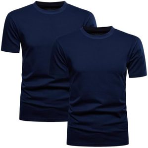T-shirt en coton pour homme avec poche élégante, coupe confortable et tissu tricoté respirant pour femme moderne - Product Image 1