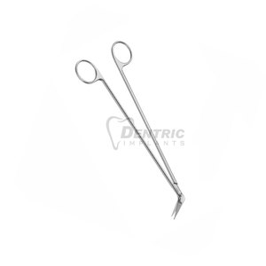 Tijeras Vasculares Manuales de Acero Inoxidable, Instrumentos Quirúrgicos Curvos Afilados, Certificación MOL para Microcirugía y Disección, Logotipo Personalizado - Product Image 2