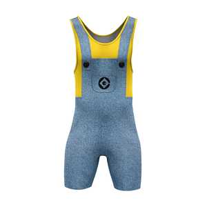 Singlet de lutte pour hommes extensible sans manches léger et confortable pour l'entraînement ensembles de lutte Jiu Jitsu - Product Image 2