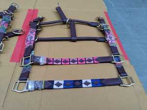 High Quality Argentinian Multi-Color Leather Horse Halter Durable <b>Equestrian</b> Racing & Riding Gear - Product Image 5