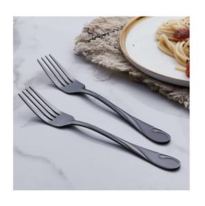 Juego de cubiertos de plata de lujo para boda de alta calidad a granel, cucharas, juego de cubiertos de acero inoxidable para restaurante y Hotel - Product Image 3