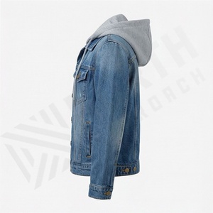 Unique Style Women Denim Jacket Wholesale Selling Fashion Trendy Casual Streetwear Outerwear <b>Coat</b> Apparel Customized Color - Product Image 3