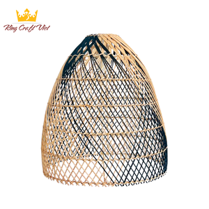 Meilleures ventes, prix bas, éclairage en rotin tissé, vente en gros, abat-jour en rotin de bambou tissé, lamparas, fabriqué au Vietnam - Product Image 3