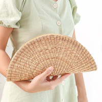 Sac à main de plage pour femme, petite taille, haute couture, en rotin fait main, doublure en coton biologique, logo brodé, fermeture à boucle, le meilleur