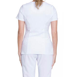 เครื่องแบบสตรีสำหรับสปาและโรงพยาบาลดีไซน์แฟชั่นแขนสั้นสำหรับทั้งชายและหญิงสไตล์ที่กำหนดเอง - Product Image 2