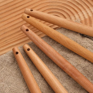 Juego de 12 utensilios de cocina de silicona ecológicos con mango de madera, aptos para lavavajillas, en caja - Pedido mínimo de 12 piezas - Product Image 2