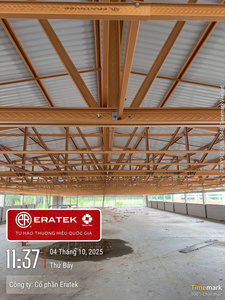 Système de poutrelles d'éclairage Eratek EC75.100 G550 Grade Light Type pour toiture de maison résidentielle, acier, norme JIS avec une tolérance de 5% - Product Image 6