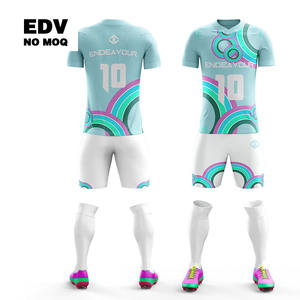 เสื้อฟุตบอลสำหรับชุดสโมสรดีไซน์ซับลิเมชันและพิมพ์โลโก้ตามสั่ง - Product Image 5