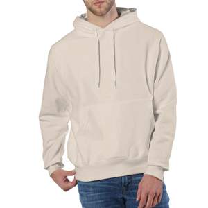 Custom Men Basics Cotton Blended Blanks 300 GSM 100% Sudadera con capucha de algodón de talla grande personalizada para hombres Drop Shoulder Pullover Sudadera con capucha para hombres - Product Image 1