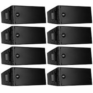 Altavoces Line Array Activos Profesionales, Juego Completo, Doble de 12 Pulgadas Pasivos (10 piezas) - Product Image 1