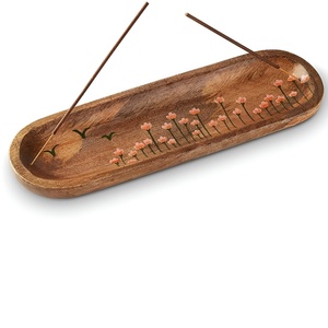 Quemador de Incienso de Madera para Fragancia Religiosa Estilo Árabe Bakhoor Oudh - Product Image 4