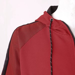 Sweat-shirt à capuche pour homme, survêtement Floral 2 pièces avec cordon de serrage, tenue de Jogging, ensemble d'entraînement - Product Image 2