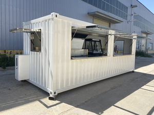 โรงอาหารคอนเทนเนอร์สำเร็จรูป บ้านสำเร็จรูปราคาประหยัด อาคารโรงอาหารคอนเทนเนอร์กลางแจ้ง - Product Image 5