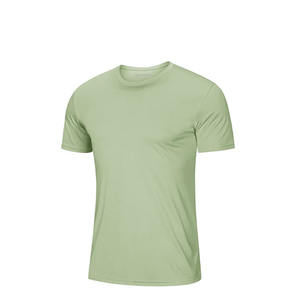 230g T-shirt lourd hommes trois aiguilles pur coton lavé épais en gros personnalisé chemise ample - Product Image 1