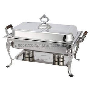 Wholesale Used <b>Food</b> Stainless Steel Oval Shaped Luxury Chaffing Dishes for <b>Buffet</b> <b>Food</b> <b>Warmer</b> Chaffing Dish With Best Quality - Product Image 2