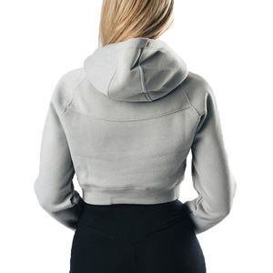 Sudadera corta con capucha de calidad superior para mujer, sudadera de invierno de secado rápido, diseño informal, tejido ligero, al mejor precio, superventas - Product Image 3