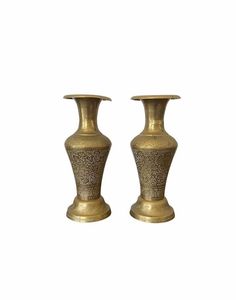 Large in Size Brass Tall <b>Vases</b> <b>Set</b> of Three Custom Mid Century Style Modern Antique Brass Flower <b>Vase</b> Wholesale Supplies Seller - Product Image 5