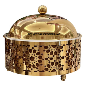 Ensemble de trois casseroles de marque Hotpot de qualité supérieure faites à la main chauffe-plats en métal de vente chaude - Product Image 3