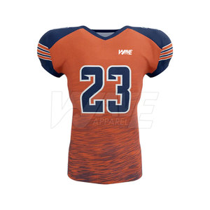 Uniforme de Fútbol Americano Personalizado OEM para Hombre, Nuevo Estilo, Transpirable, Manga Corta, Invierno, 100% Poliéster, Ropa de Práctica - Product Image 2