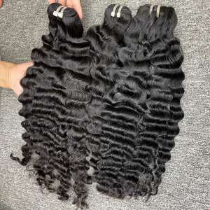 มัดผมลอนลึกทรงหลวมธรรมชาติดึงคู่จาก100% 2024ผมแท้จากเวียดนามซื้อตอนนี้เพื่อรับส่วนลด - Product Image 5