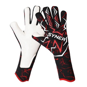 Professional Quality 4mm <b>Latex</b> Soccer Gloves for Goalkeepers Customizable Breathable Football Training Gloves Negative Cut - Product Image 3