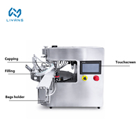 Machine de remplissage automatique rotative de haute précision pour sachets à bec verseur, pour liquides, shampoings, lotions, détergents, emballage en doypack