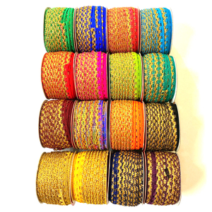 Solid Color Crocheted Lace Trim Roll for DIY Garments <b>Shoes</b> Home <b>Decorations</b>-Wholesale - Product Image 1