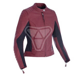 Blouson de moto en cuir de vachette pour homme, design respirant, équipement de protection blindé de haute qualité, fermeture éclair, pour motards Ducati - Product Image 1