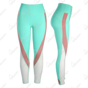 Anti-Cellulite Elastic Waist Yoga Leggings - High Waist <b>Seamed</b> Workout <b>Tights</b> for Women - Breathable & Squat Proof - Product Image 5