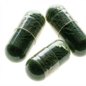 Cápsulas de Spirulina Orgânica 500mg Superalimento Puro Aumenta Energia Imunidade Desintoxicação Antioxidante Vegano Não-OGM - Product Image 2