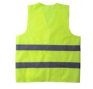 Gilet de sécurité en polyester réfléchissant à haute visibilité pour vêtements de travail améliorés - Product Image 4