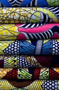 ผ้าจีบผ้าฝ้ายพิมพ์ลายสไตล์แอฟริกันพร้อมลวดลายพิมพ์ขี้ผึ้งสวยงามปรับแต่งได้เพื่อการส่งออก - Product Image 3