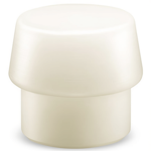 Martillo de cabeza dura de nylon blanco SIMPLEX con superficie suave y diámetro de 50 mm para trabajos de percusión de HALDER - Product Image 3