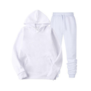 ชุดเสื้อฮู้ดสำหรับวิ่งจ๊อกกิ้งของผู้ชายผ้าฝ้าย100% งานปักไร้รอยต่อสไตล์ลำลองสำหรับฤดูหนาวขนาดใหญ่พิเศษออกแบบได้ตามต้องการ - Product Image 5