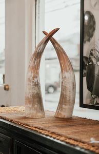 SUPER QUALITÉ BUFFALO CORNE NATURELLE CORNE DE VIKING Produits DE HAUTE QUALITÉ À Boire pour Restaurant Agate pour l'occasion de Noël - Product Image 5