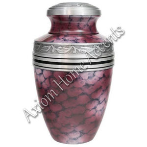 Elegante urna de cremación de aluminio hecha a mano con urna de tributo de diseño contemporáneo para seres queridos por Axiom Home Accents - Product Image 6