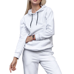 Sudadera con capucha de manga larga para mujer de gran tamaño para Otoño e Invierno cómoda y elegante con posición frontal del logotipo - Product Image 3