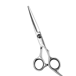 Wholesale Polished Stainless Steel Straight Blade Thin <b>Scissors</b> <b>Best</b> <b>Hairdressing</b> <b>Scissors</b> Set with Customized Packaging - Product Image 4