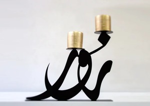 Vente chaude métal/acrylique brûleur pour la décoration intérieure et parfum tendance moyen-orient arabe moderne brûleur d'encens pour parfum - Product Image 3