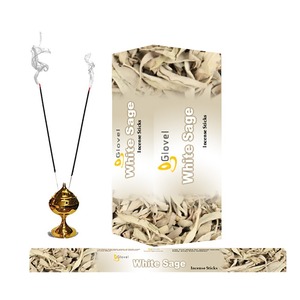 Arôme élevé 9 pouces Whitesage Pooja bâton d'encens Rose parfumé matériel de graine meilleur exportateur inde pochette plate anis étoilé haut - Product Image 3