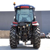 Tractor Agrícola Kayao Port Shipping Approved de 80HP 4WD con Motor Diésel YTO Original, Cabina con Aire Acondicionado, PTO de 540 rpm para el Mercado Estadounidense