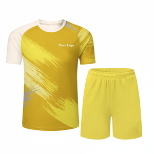 Ensemble de vêtements de badminton respirant personnalisé Speemo Sports Nouveau 2026 pour hommes |   Maillot et short en jersey 100 % polyester à séchage rapide - Product Image 1