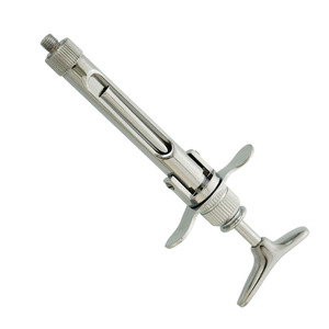 Jeringa autoaspirante de instrumentos quirúrgicos dentales de primera calidad 2025, gran oferta, acero inoxidable, todos los tamaños, potencia Manual para implante - Product Image 1