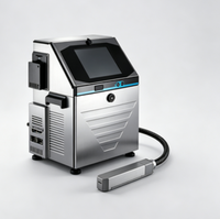Imprimante jet d'encre industrielle CIJ H UX-160W avec tête d'impression Ricoh XP600, encre à colorants pour matériaux flexibles, pour codes de lots, dates d'expiration et codes-barres