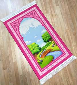 Tapis de prière pour enfants de haute qualité, fabriqué en Turquie - Product Image 1