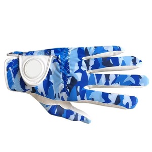 Gran oferta de guantes de golf de cuero PU para hombre de alta calidad, duraderos y con logotipo personalizado, estilo de moda de fabricación para guantes deportivos - Product Image 4