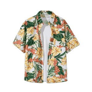 Hawaiian Beachside <b>Beach</b> Resort Set Clothes <b>Men's</b> Loose Short Sleeve Floral <b>Shirt</b> Shorts Casual Two Piece <b>Men</b> Sets <b>Beach</b> <b>Shirts</b> - Product Image 1