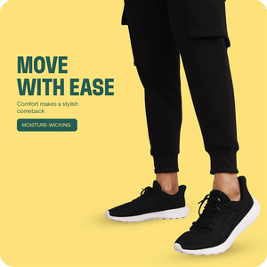 High Quality <b>Men's</b> Plain Jogger <b>Pants</b> <b>Black</b> Color Gym Running Casual Street Style Quick Dry Plain <b>Loose</b> <b>Fit</b> Jogger Trouser <b>Pant</b> - Product Image 5